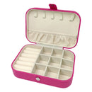 Faux Leather Portable Jewelry Box