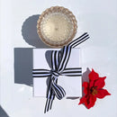 ROSE PATCHOULI + AMBER CRYSTAL SPRING CANDLE