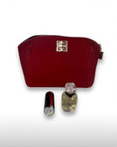 Givenchy Women 3pc Travel Set L''''interdit 0.3oz EDP + Le Rouge L''''interdit Intense Silk 0.05oz +POUCH