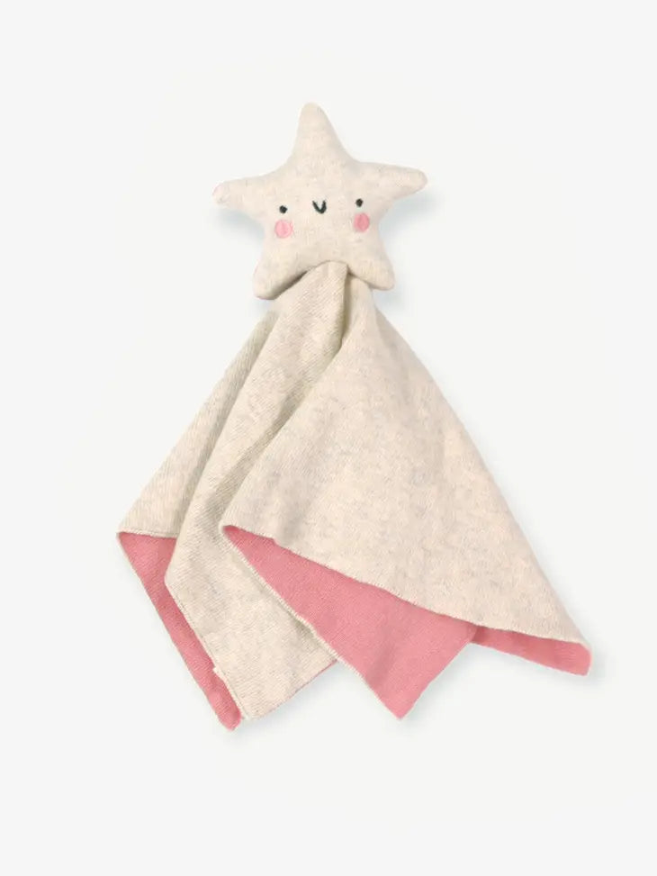 Star - Organic Baby Lovey Security Blanket Cuddle Cloth