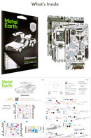 DeLorean Metal Earth