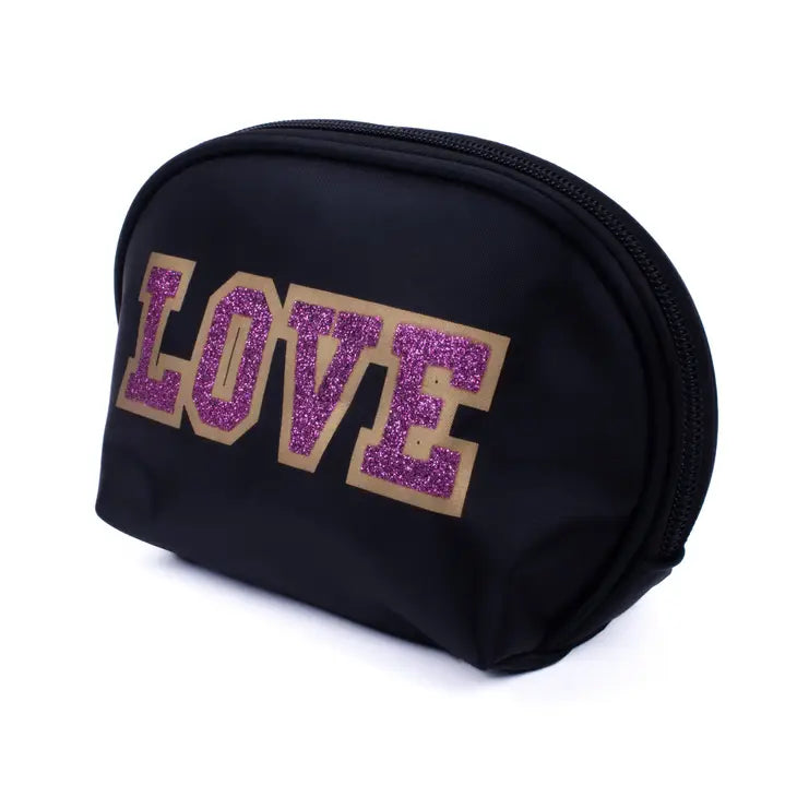 4pcs Heart Graphic Clear Cosmetic & Toiletry Bags