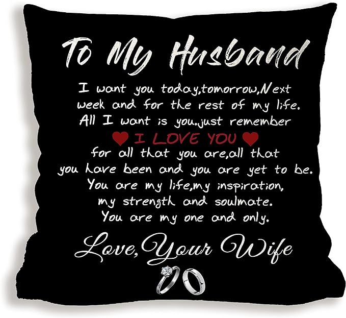 Husband Love You Pillow