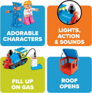 Electric Train Set-Toddler Train Toy Figures & Playsets, Mini Engine Steam Train