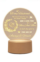 Acrylic Night Light- Husband