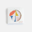 Multi Checkmate Hearts Square Pocket Mirror