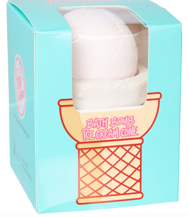 Ice Cream Bath Bomb: Neoplitan