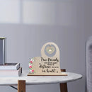 Double-sided Printed Wooden Decoration, Friendship