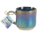 Pearlized Blue Mugs W/Hangtags General