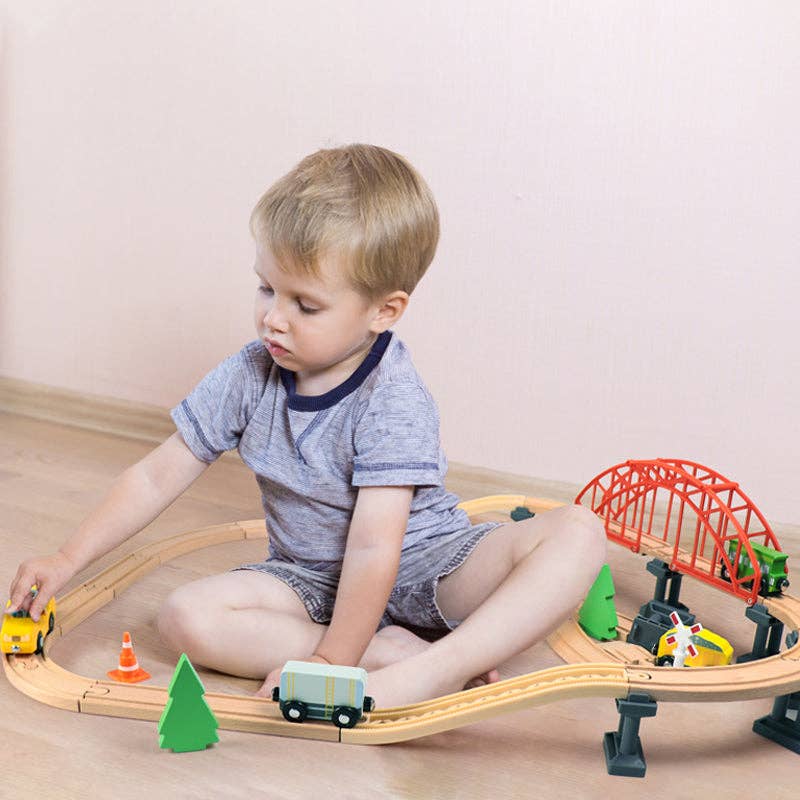 Railway Bridge Set, Wooden Toy