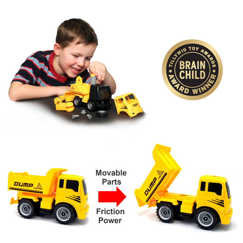 Dump - Take-Apart-Put-Together/2-Toys-In-1 Truck Toy