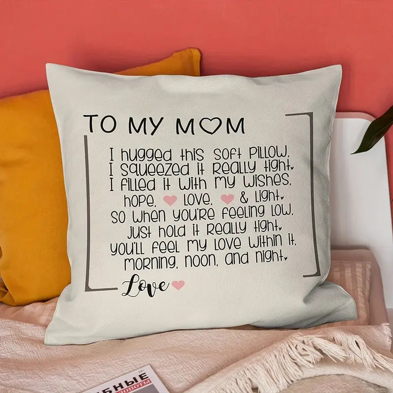 Heartwarming Mom Pillow