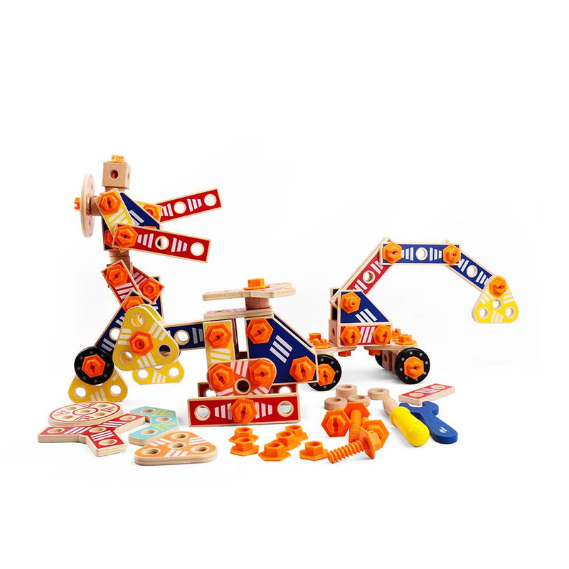 Leo & Friends Builder Set, 72-Piece