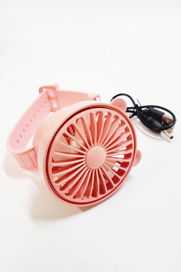 Watch Style Rechargeable Wrist Mini Fan