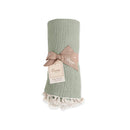 Crane Baby - 6 Layer Muslin Blanket Fern