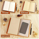 Inspirational Leather Journal, Perfect Thank You Gift