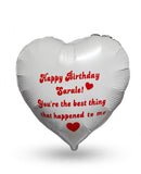 Custom Message on a Helium Balloon