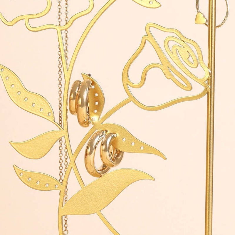 Floral Folding Jewellery Stand