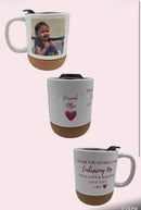 Custom mug- with cover