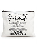 FRIENDSHIP COSMETIC MAKEUP BAG