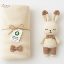 Organic Cotton Crocheted Bunny set