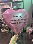 Custom Message on a Helium Balloon
