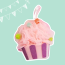 Birthday Cupcake Bath & Shower Loofah