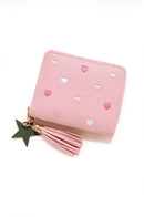 Cute Tassel Wallet Hearts