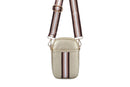 Nima Accessories Inc - Ladies Small Faux Leather Handbag Cross Body Bag: Fuchsia