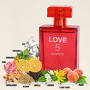 Classic Love 5 Red Spray Perfume For Women