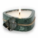 Palo Santo Scented Triangle Marble Candle