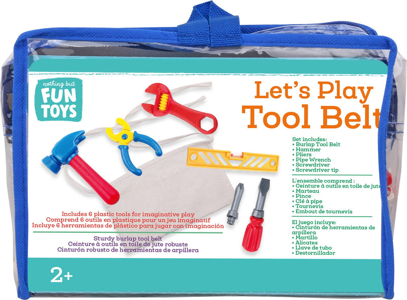 Nothing But Fun Toys - Let's Play Tool Belt Playset