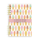 Cool & Creamy Harper Split-Spiral Notebook & Pen Set