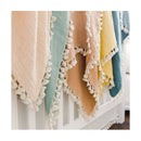 Crane Baby - 6 Layer Muslin Blanket Desert Rose