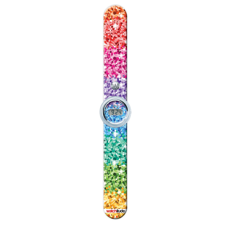 Sassy Sequins - Watchitude Digital Slap Watch