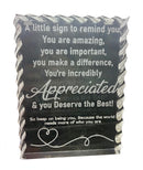 Custom crystal Plaque- 6x8