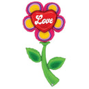 Fresh Pick Retro Love Flower Foil Balloon