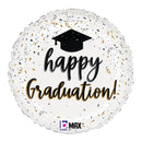 Satin Graduation Confetti Foil Balloon