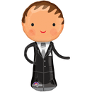 SuperShape Groom Balloon