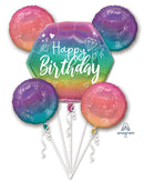 Bouquet Sparkle Happy Birthday Foil