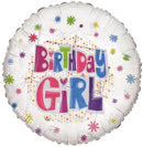 Birthday Girl Foil Balloon