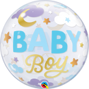 Bubble Balloon Baby Boy Sweet