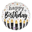 MAX Float Satin Metallic Birthday Candles