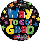Jumbo Way to Go Stars Balloon