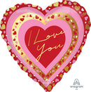 Jumbo I Love You Pretty Hearts