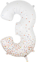 Number 3 Fizz Holographic Rose Gold Oaktree