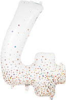 Number 4 Fizz Holographic Rose Gold Oaktree