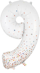 Number 9 Fizz Holographic Rose Gold Oaktree