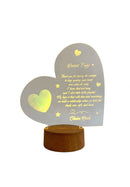 Custom Heart Lamp