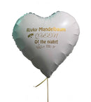 Custom Message on a Helium Balloon